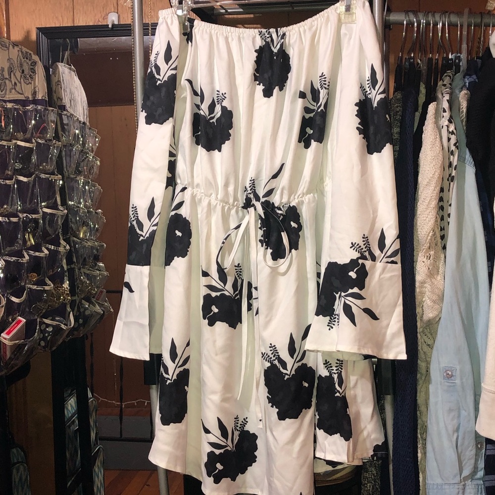 Off the shoulder dress